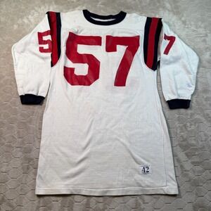 VTG 50s 60s Champion Long Sleeve Football Jersey Shirt See Pics